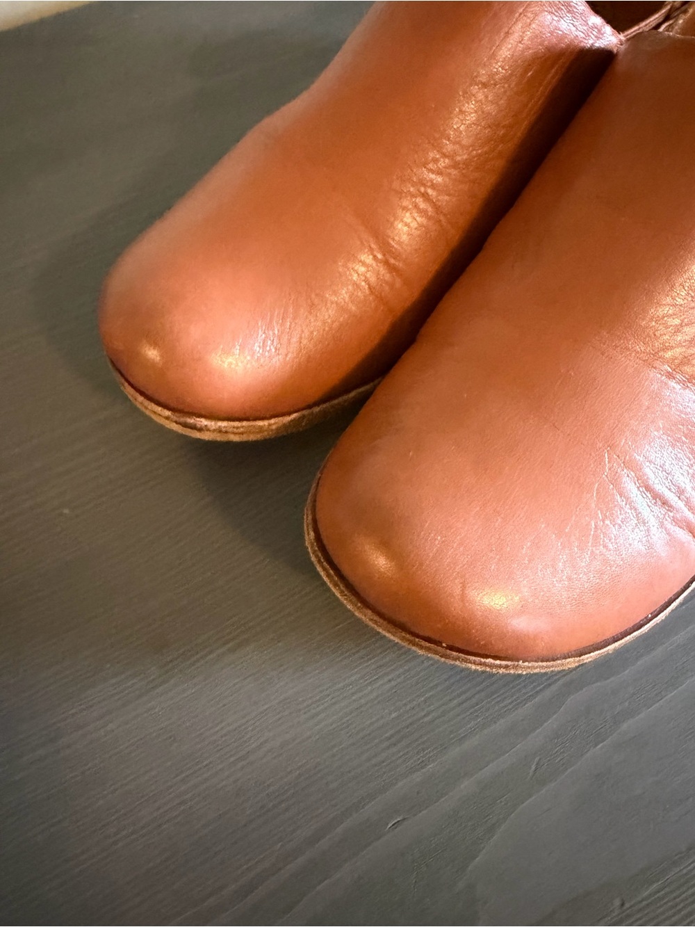 Kork-Ease Leather Slip On Clogs - Picture 10 of 10